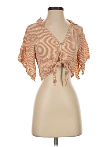 Bershka Short Sleeve Blouse (view 1)