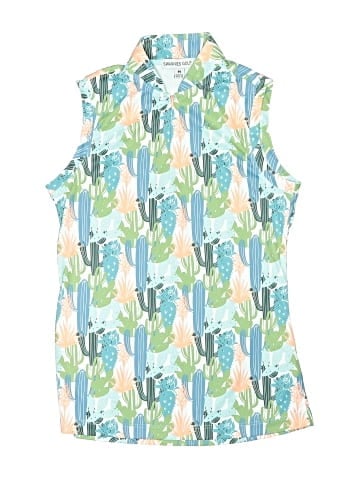 Assorted Brands Sleeveless Button-Down Shirt (view 1)