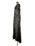 Mac Duggal 100% Polyester Silver Cocktail Dress Size S - photo 5