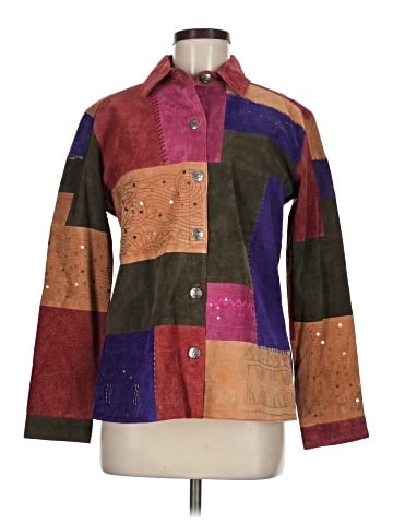 Chico's Leather Jacket (view 1)