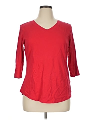 Isaac Mizrahi LIVE! 3/4 Sleeve T-Shirt (view 1)