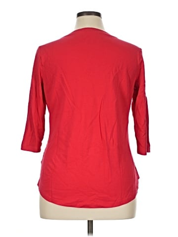 Isaac Mizrahi LIVE! 3/4 Sleeve T-Shirt (view 2)