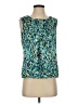 Kasper Teal Sleeveless Blouse Size S (petite) - photo 1