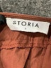 Storia 100% Cotton Solid Brown Jumpsuit Size S - photo 4