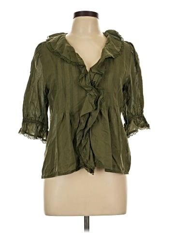 Madewell 3/4 Sleeve Blouse (view 1)