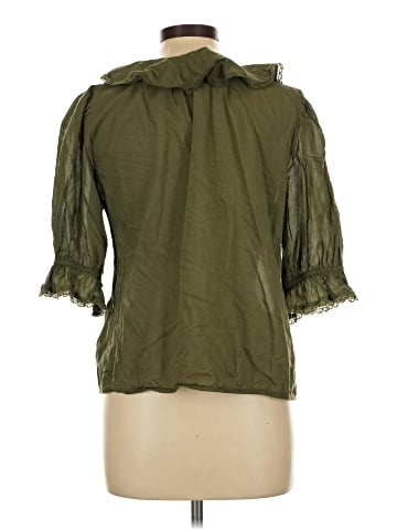 Madewell 3/4 Sleeve Blouse (view 2)