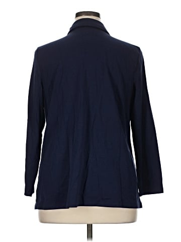 Isaac Mizrahi LIVE! 3/4 Sleeve Button-Down Shirt (view 2)
