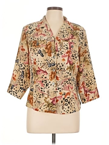 Kathy Che 3/4 Sleeve Blouse (view 1)