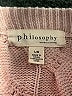 Philosophy Republic Clothing Pink Pullover Sweater Size L - photo 7