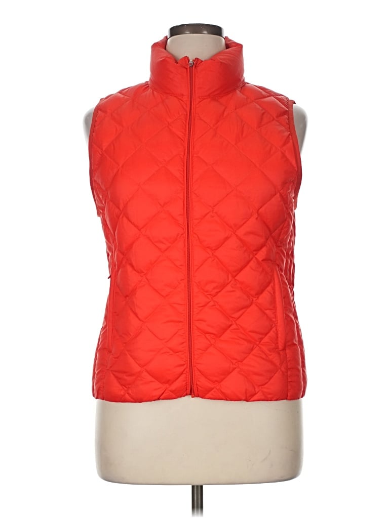 Pre-owned Tory Sport Vest In Red