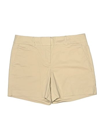 Ann Taylor Factory Khaki Shorts (view 1)