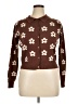 Almost Famous Floral Brown Cardigan Size XL - photo 1