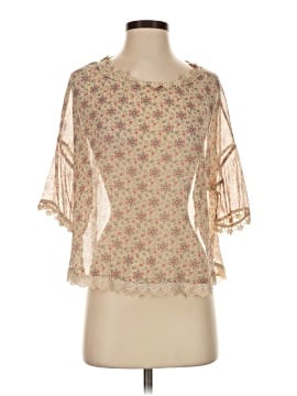 Free People 3/4 Sleeve Blouse