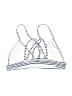 Unbranded Stripes Blue Swimsuit Top Size S - photo 2