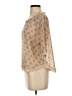 Free People 100% Polyester Ivory 3/4 Sleeve Blouse Size XS - photo 5
