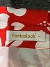 Fantaslook 100% Polyester Tropical Red Short Sleeve Blouse Size L - photo 7