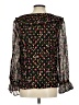 J.Crew Black 3/4 Sleeve Blouse Size XS - photo 2