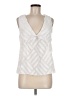 Waverly Grey 100% Polyester Ivory White Sleeveless Blouse Size S - photo 1