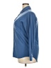 RICHER POORER Solid Blue Long Sleeve Button-Down Shirt Size M - photo 5