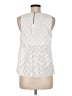 Waverly Grey 100% Polyester Ivory White Sleeveless Blouse Size S - photo 2