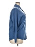 RICHER POORER Solid Blue Long Sleeve Button-Down Shirt Size M - photo 4