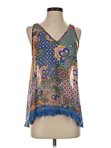 Umgee Sleeveless Blouse (view 1)