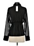 Sage the Label 100% Polyester Black Long Sleeve Blouse Size S - photo 2