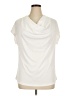 Unbranded Ivory Short Sleeve Blouse Size XL - photo 1