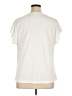 Unbranded Ivory Short Sleeve Blouse Size XL - photo 2