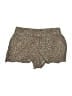 A New Day Animal Print Brown Shorts Size XL - photo 1
