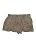 A New Day Animal Print Brown Shorts Size XL - photo 2