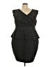 Torrid Polka Dots Black Cocktail Dress Size 24 - photo 1