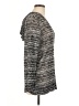 Nally & Millie Metallic Gray Pullover Sweater Size M - photo 4