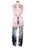 BoHo Me Tie-dye Pink Jumpsuit Size L - photo 1