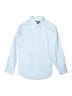 Lands' End Solid Blue Long Sleeve Button-Down Shirt Size 14 - photo 1