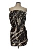Monaco Camo Brown Cocktail Dress Size L - photo 1