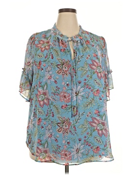 Ann Taylor Loft Outlet Short Sleeve Blouse