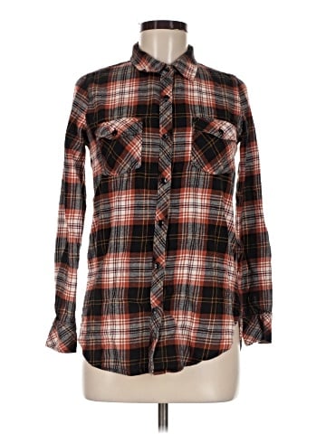 Volcom Long Sleeve Button-Down Shirt (view 1)