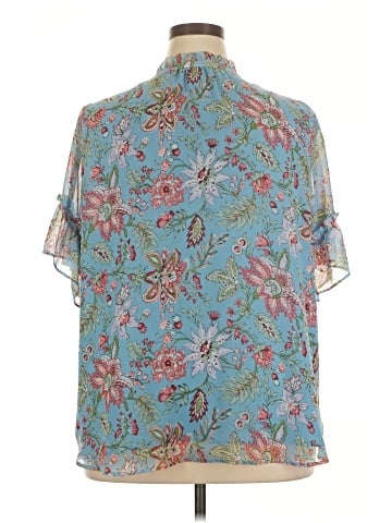 Ann Taylor LOFT Outlet Short Sleeve Blouse (view 2)