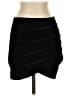 Shein Solid Black Casual Skirt Size 2 - photo 1