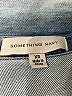 Something Navy Blue Denim Jacket Size XS - photo 6