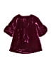 Halabaloo Burgundy 3/4 Sleeve Blouse Size 2T - photo 2