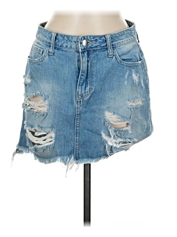 Cello Jeans Denim Skirt (view 1)
