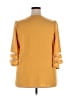Unbranded Yellow 3/4 Sleeve Top Size XXL (2XL) - photo 2