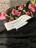 Seraphine Floral Black Cocktail Dress Size 4 - photo 7