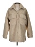 H&M 100% Polyester Tan Faux Fur Jacket Size XS - photo 1