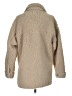 H&M 100% Polyester Tan Faux Fur Jacket Size XS - photo 2