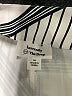 Kerrently x The Drop Stripes Silver Long Sleeve Blouse Size M - photo 7