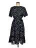 Shein 100% Polyester Polka Dots Black Casual Dress Size L - photo 1