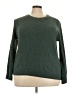 Market and Spruce Green Pullover Sweater Size 3X - photo 1
